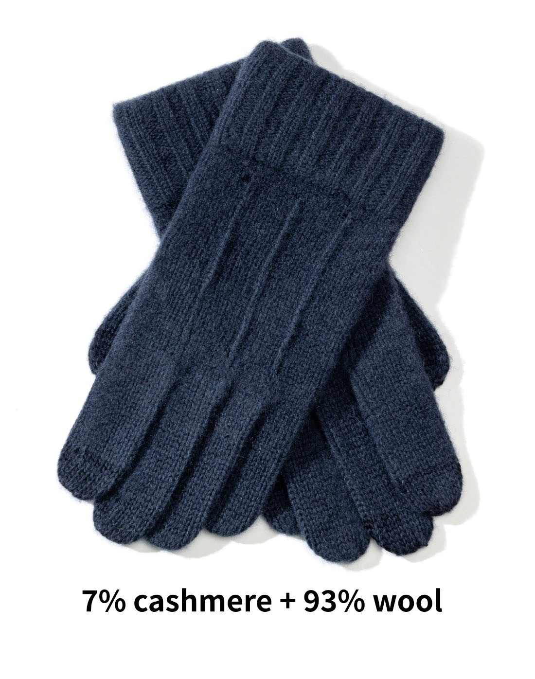 7% Cashmere 93% Wool Knitted Finger Gloves for Women, Thick Windproof Warm Comfortable Winter Gloves for Cycling Wholesale (GE311)